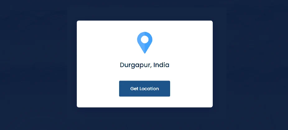 How To Get User Location Using JavaScript
