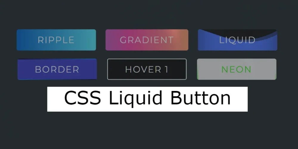 Are you looking for CSS Liquid Button for your project? In this article I have created a collection of 20 best Liquid Button CSS for you.