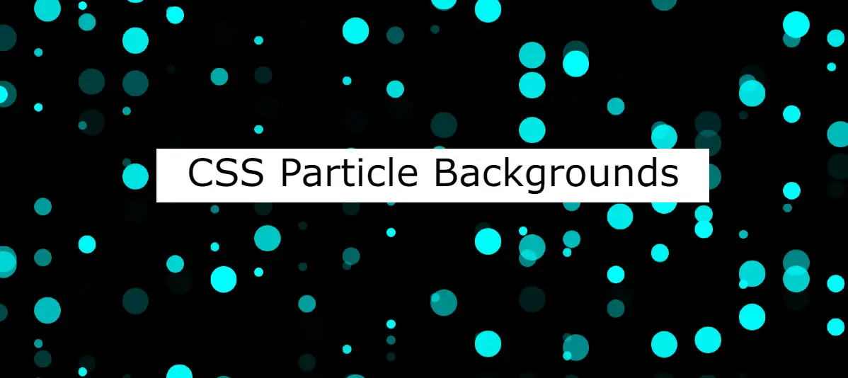 In this article, we’ll explore 30 of the best particle background css that can elevate your website design to the next level.