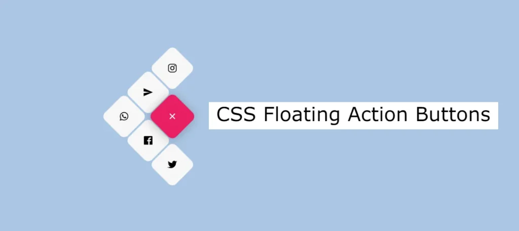 20+ CSS Floating Action Buttons