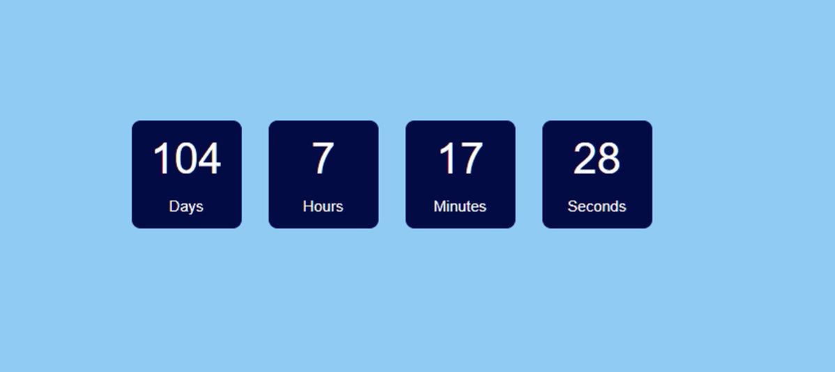 Countdown Timer in HTML CSS JavaScript​